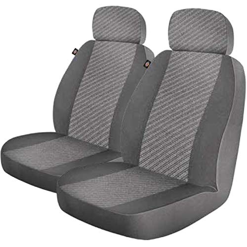 DICKIES 3003418LD, Morrisey Gray 2-Piece Seat Cover Set, Grey - Image 1