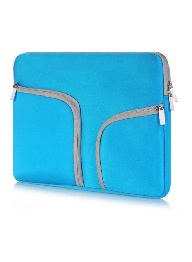 NIBEMINENT Protective Sleeve Bag For Apple MacBook Air/MacBook Pro Retina 13-Inch Blue/Silver  - Image 2