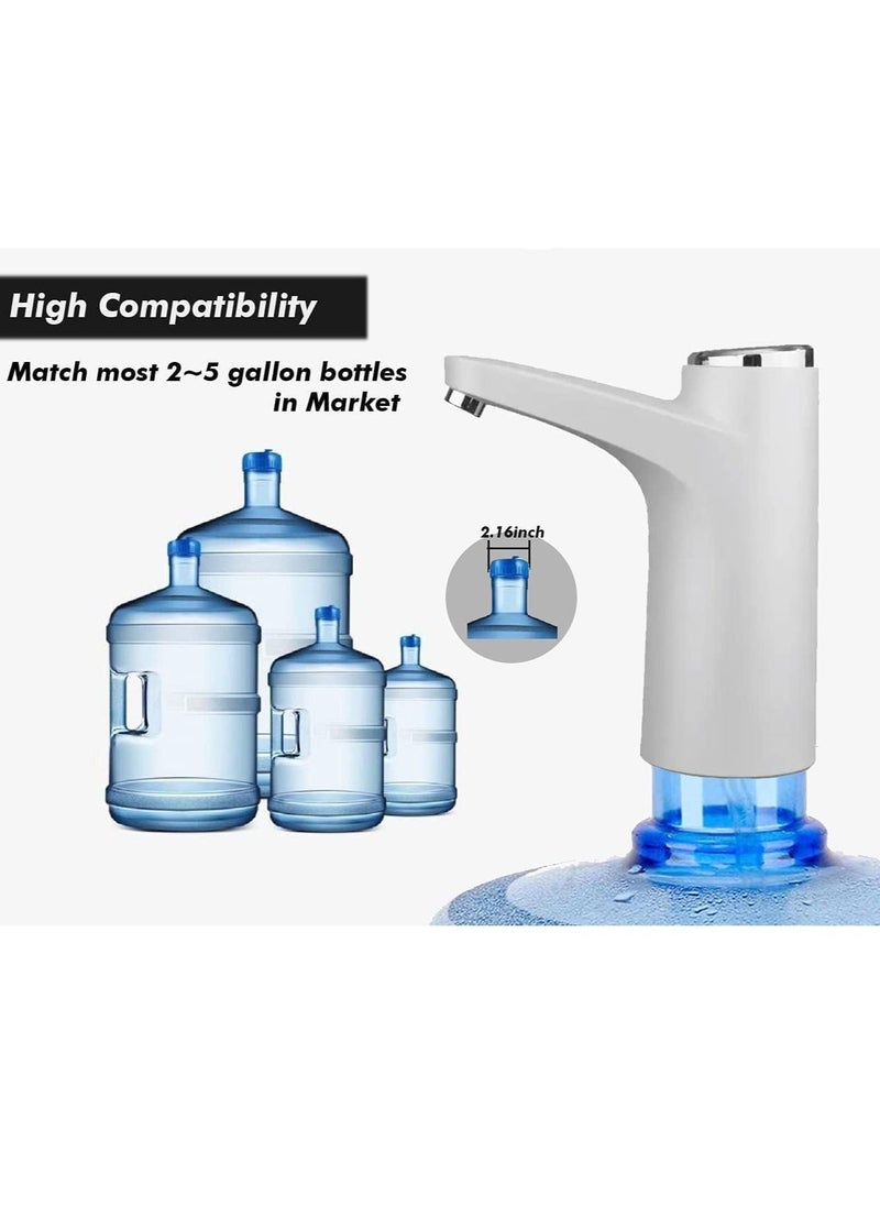 JAJEEK NEW Upgraded 5 Gallon Water Dispenser – Electronic Drinking Water Pump, Convenient for Home, Office, and Outdoor Activities – Portable, Easy to Use, and Efficient  - Image 4