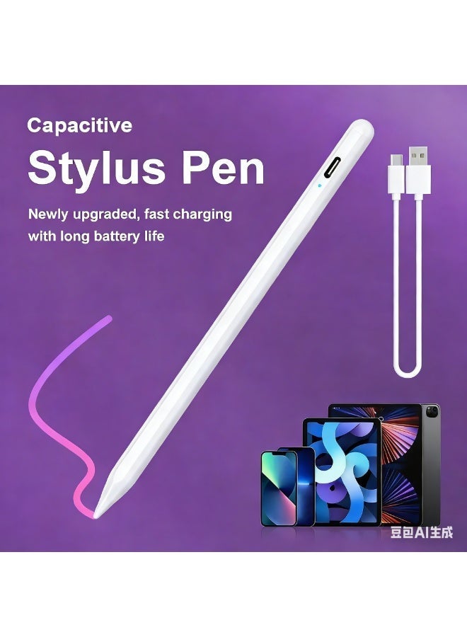 Universal Stylus Pen for Tablet Touch Pen for iPad Apple Pencil Mobile Phone for Huawei Lenovo Samsung Phone Xiaomi Redmi Charge the device before use. - Image 1