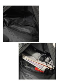 DUNISO Crossbody Bag for Men and Women Water Resistant Laptop Bag Casual Satchel Bags for Men Large School Computer Bag Travel Office Work Briefcase Fashion Messenger Shoulder Handbag, Black  - Image 4