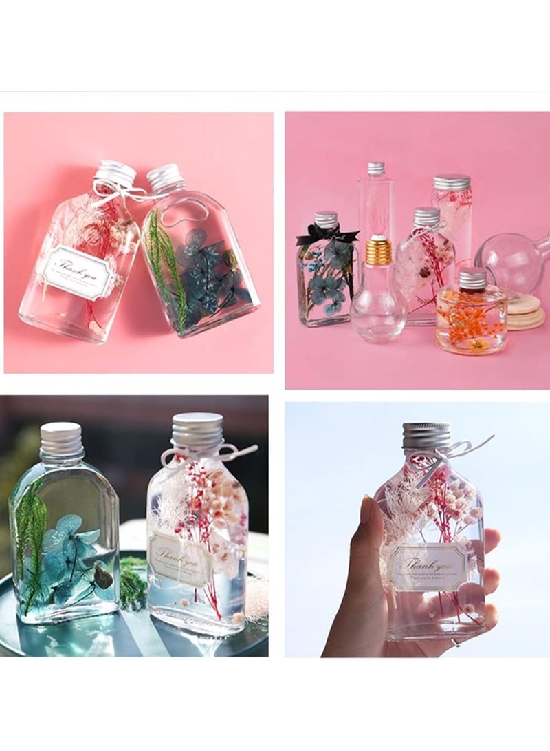 Excefore 2 Colors Natural Pressed Flowers Multiple Colorful Real Dried Flowers Decorative for Art Crafts DIY Dry Flat Flowers Leaves for Resin Molds - Image 3