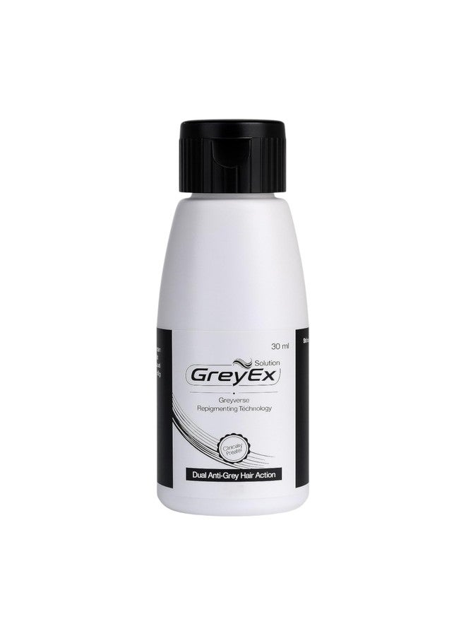 Greyx Solution 30ml | Advanced Grey-verse Repigmenting Technology | Clinically Proven Dual Hair Action | Prevents Premature Greying | Unisex Hair Serum - Image 2