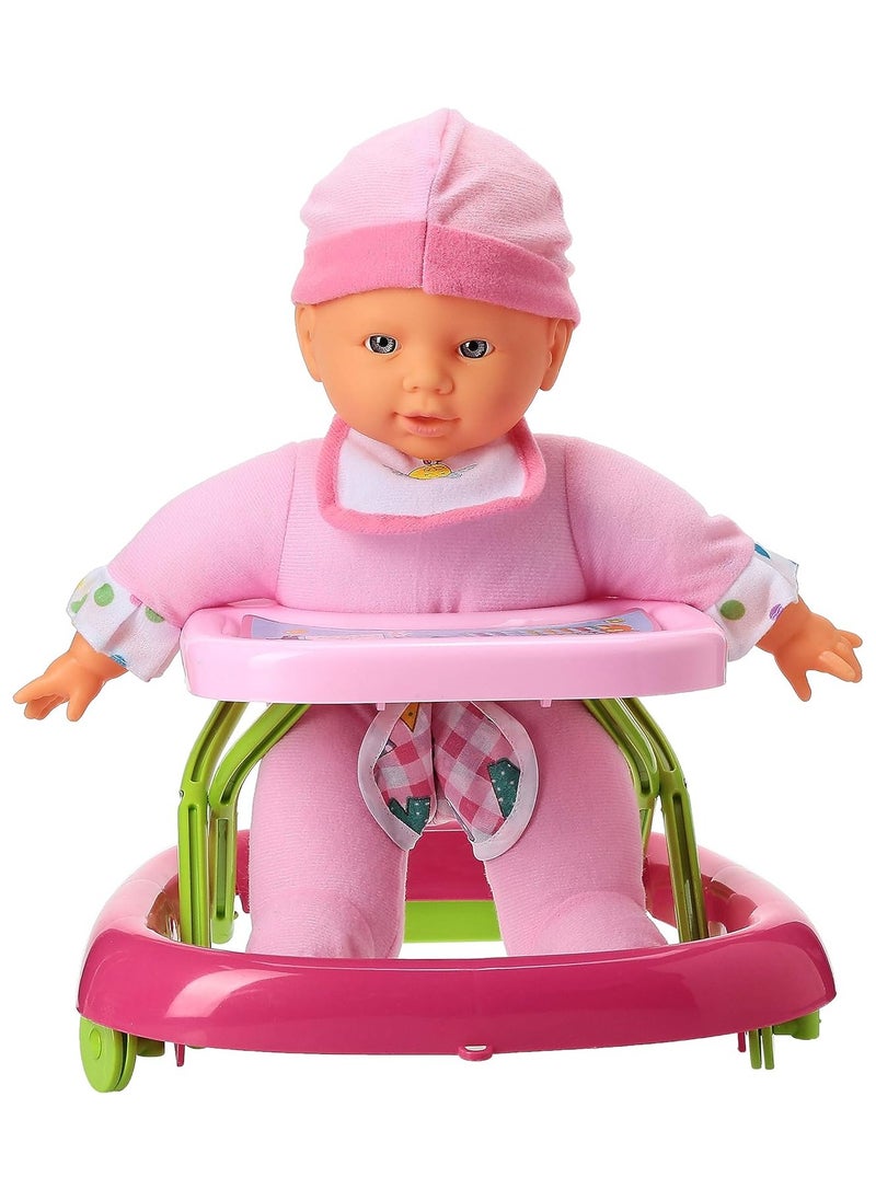 Bambolina - Bambolina Royal 30CM Baby doll with baby walker and accessories! - Image 1
