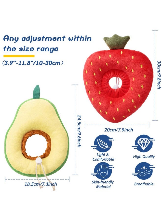 Weewooday 4 Pieces Cat Recovery Collar Cute Cat Neck Cone Cat Elizabeth Padded E Collar Anti Bite Lick Dog Collar With Smooth Texture For Kitten And Cat - Image 4