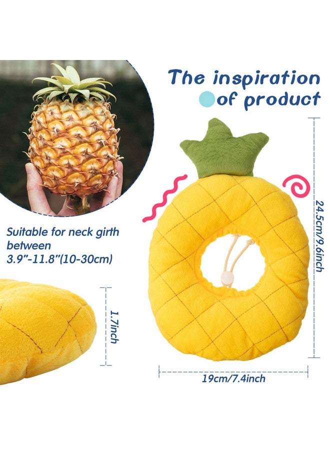 Weewooday 4 Pieces Cat Recovery Collar Cute Cat Neck Cone Cat Elizabeth Padded E Collar Anti Bite Lick Dog Collar With Smooth Texture For Kitten And Cat - Image 2