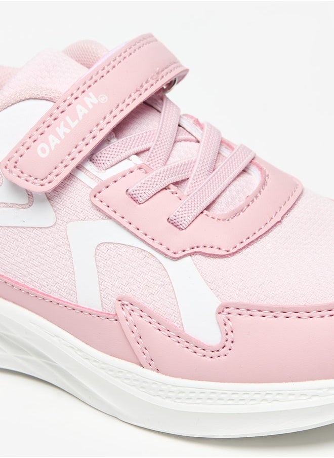 Oaklan by Shoexpress Panelled Sports Shoes with Hook and Loop Closure  - Image 5