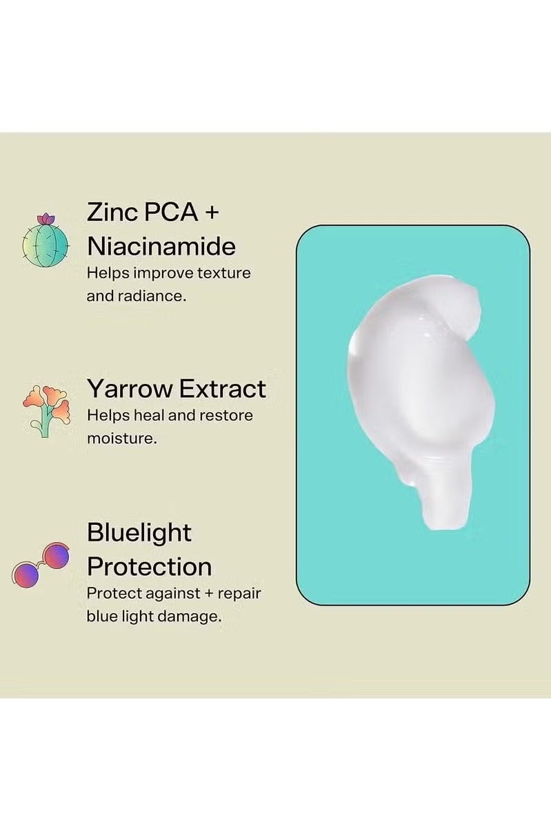 Bubble Skincare Level Up Balancing Face Moisturizer - Hydrating Gel Moisturizer Formulated with Zinc PCA + Niacinamide for Improved Texture & Radiance - Skin Care for Oily or Combination Skin (50ml) - Image 4