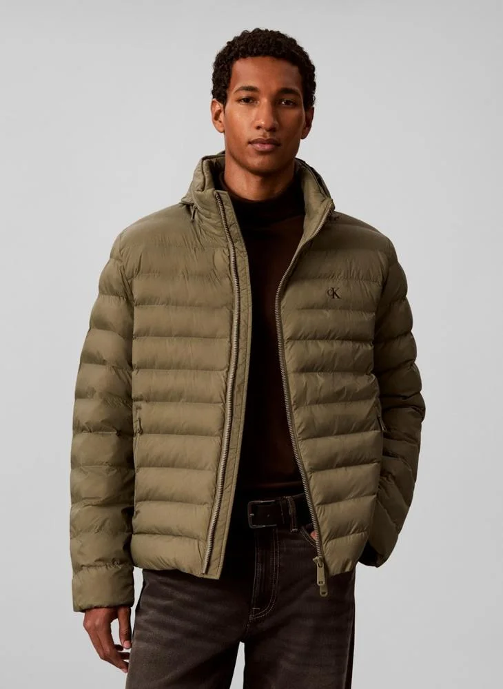 Lightweight Packable Hood Puffer Jacket