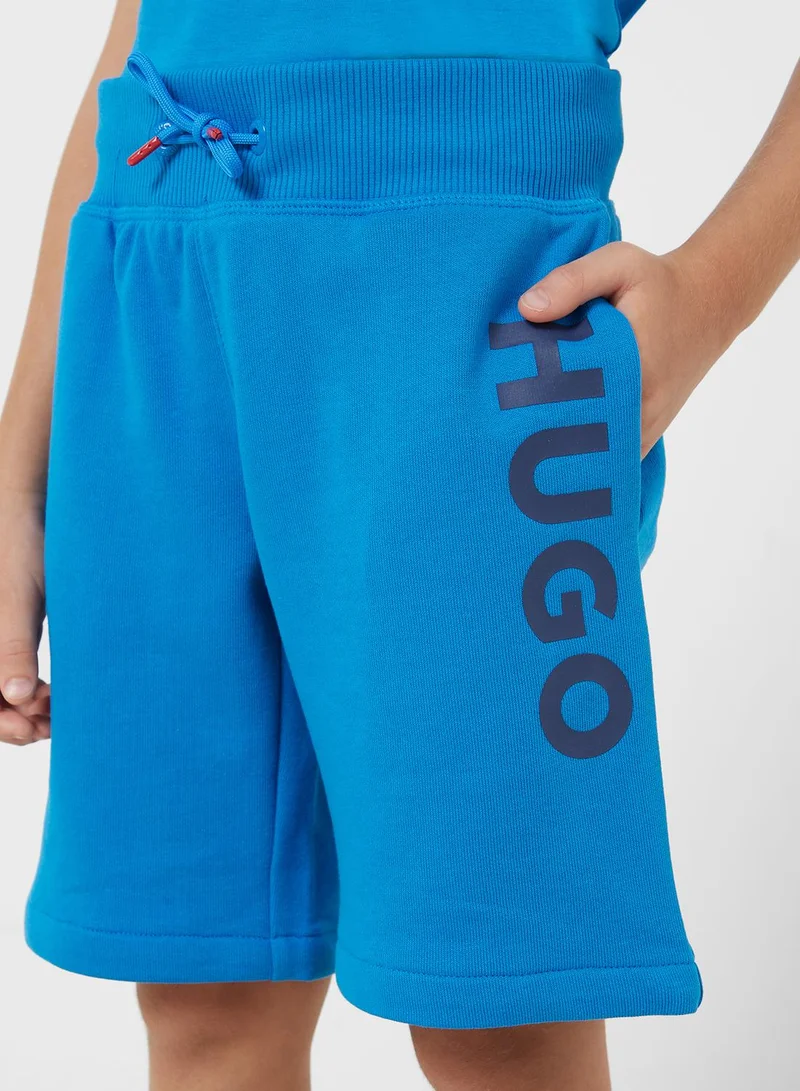 HUGO Kids Logo Shorts