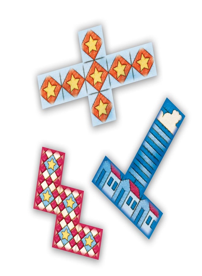 Lookout Patchwork Americana Edition Board Game - A Two-Player Quilting Strategy Game by Uwe Rosenberg! Interactive Puzzle Game for Kids & Adults, Ages 8+, 2 Players, 30 Minute Playtime, Made by Lookout Games - Image 5