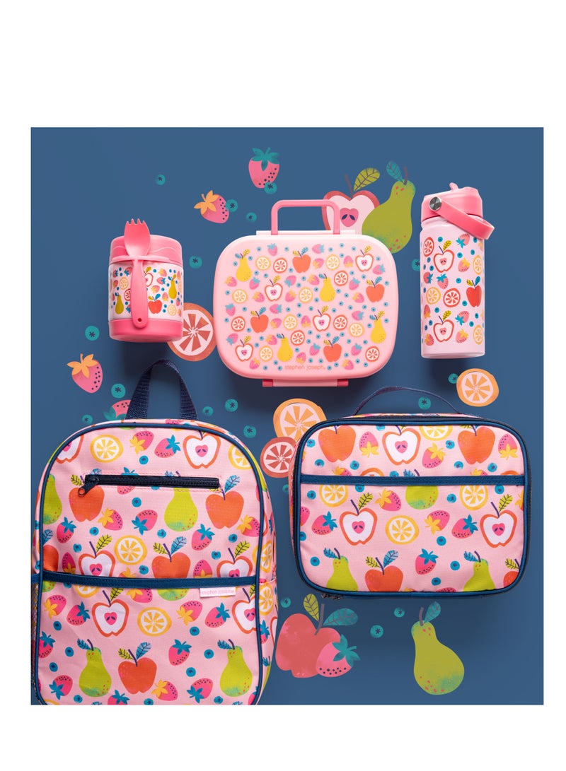 Stephen Joseph زجاجة مياه من الفولاذ المقاوم للصدأ مع مقبض فواكه - Image 2