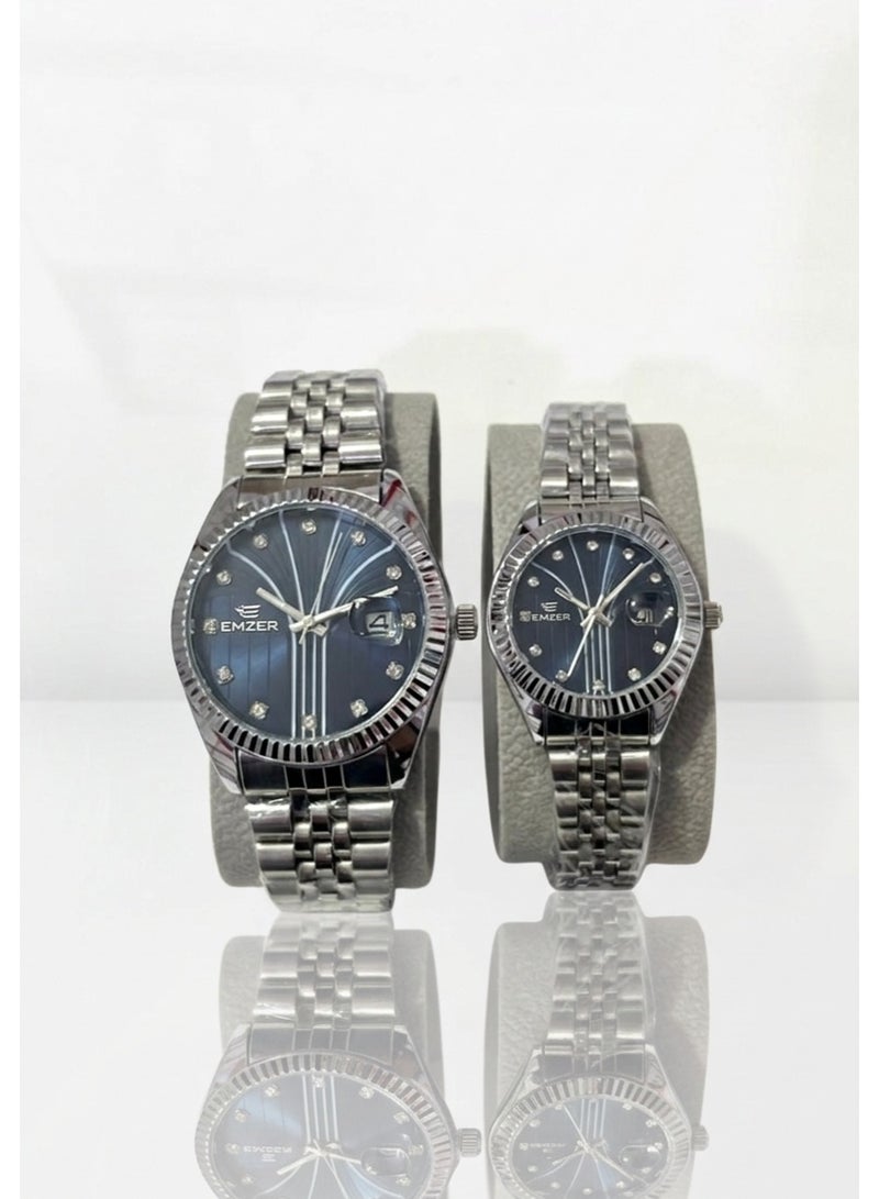 EMZER RLX PAIR WATCH GIFT SET