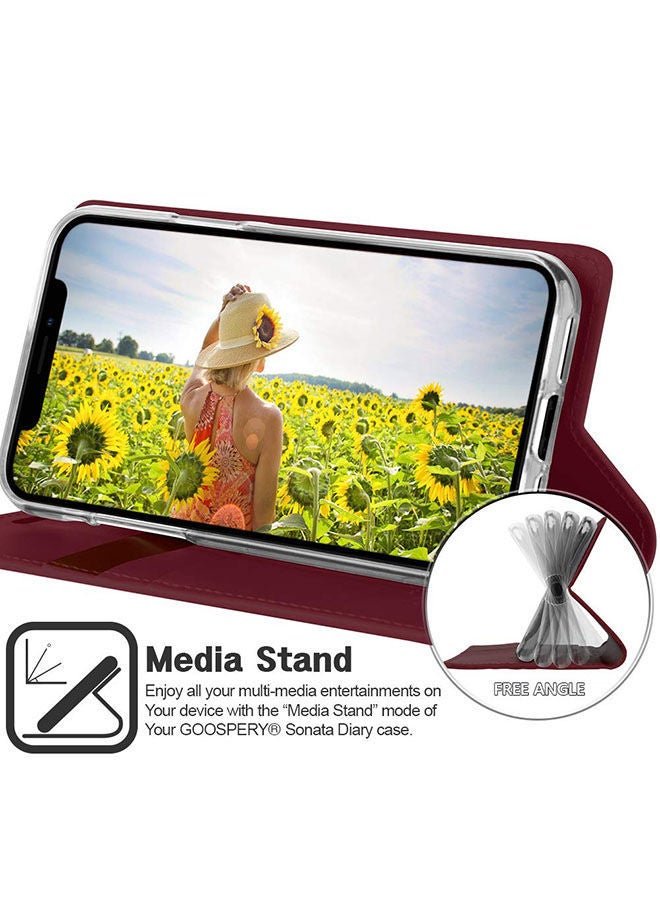 نيبمينينت غطاء حماية من الجلد لهاتف آيفون 11 برو ماكس كستنائي - Image 2