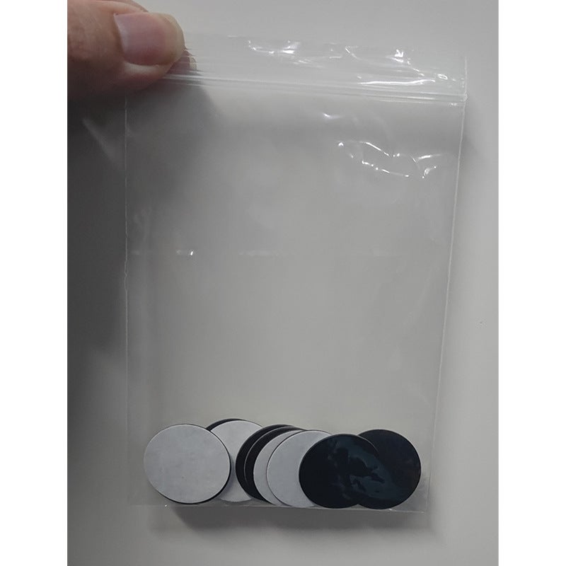 Ntag215 Coin Card Nfc Card Radio Frequency Card Nfc White Card Nfc Chip Sticker Automatically Connects To Wifi To Play Music - Image 1