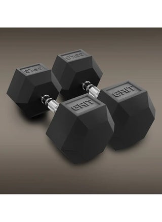 GRIT Hex Dumbbells - 35 kg Pair - pzsku/ZB8430ED98D511AEA5C39Z/45/1748291580/bb9cb1b0-5386-475c-9a93-6e5f0dd745ac
