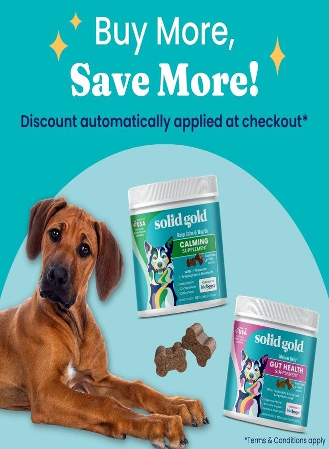 Solid Gold Dog Probiotics for Digestive Health - Probiotics for Dogs with Fiber & Digestive Enzymes for Bowel Support & Gut Health - Bacon Flavor Soft Chews to Support Digestion for All Ages - 120ct - Image 3
