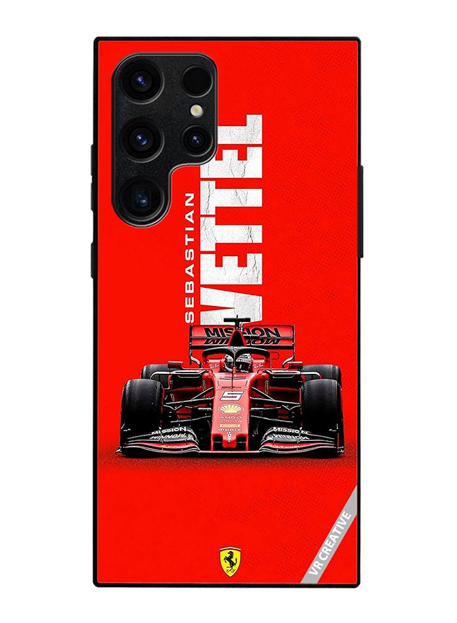 VR CREATIVE Protective Case Cover For Samsung Galaxy S25 Ultra F1 Racing Car Design Multicolour