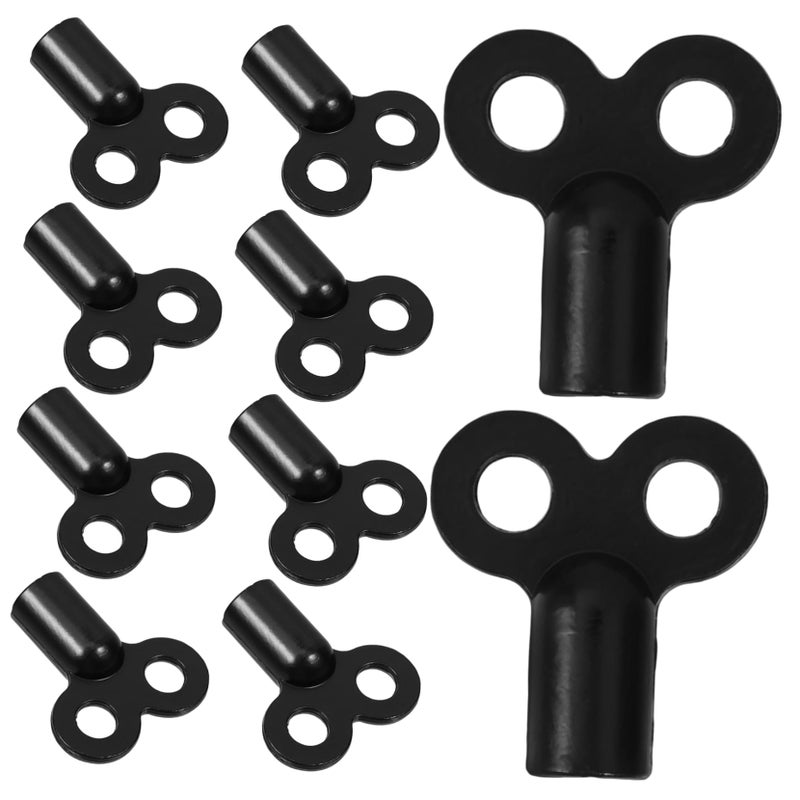 10 Piece Radiator Bleed Keys Set For Air Plumbing And Water Spigot Multi Tool - Image 2