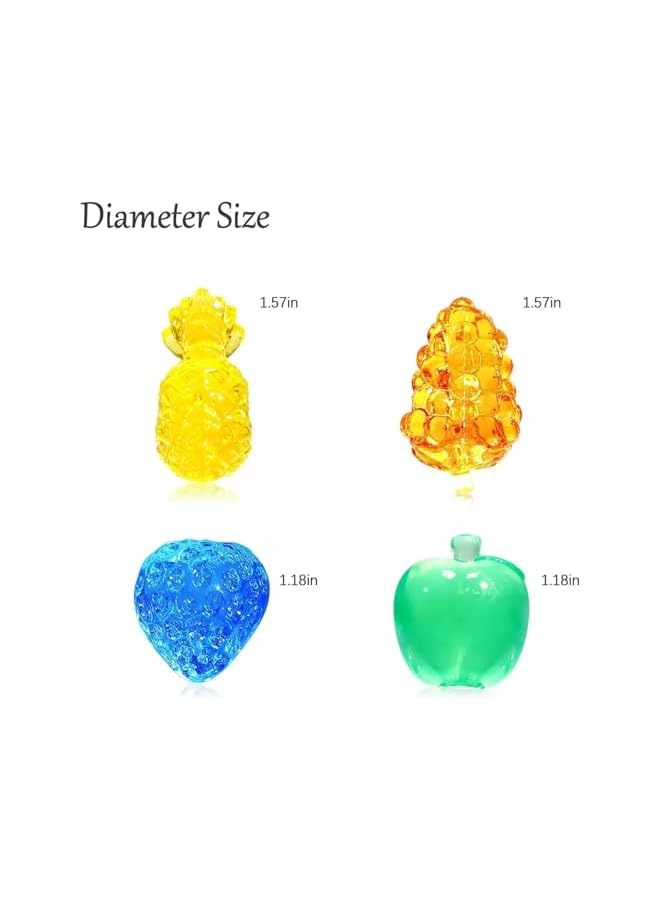 The Bros جواهر أكريليك، جواهر مزيفة، جواهر بلاستيكية، بلورات متناثرة على الطاولة، بلاستيك، زينة حفلات، زينة كريستالية لغرفة المعيشة، حشو مزهرية (اللون: أ) - Image 3