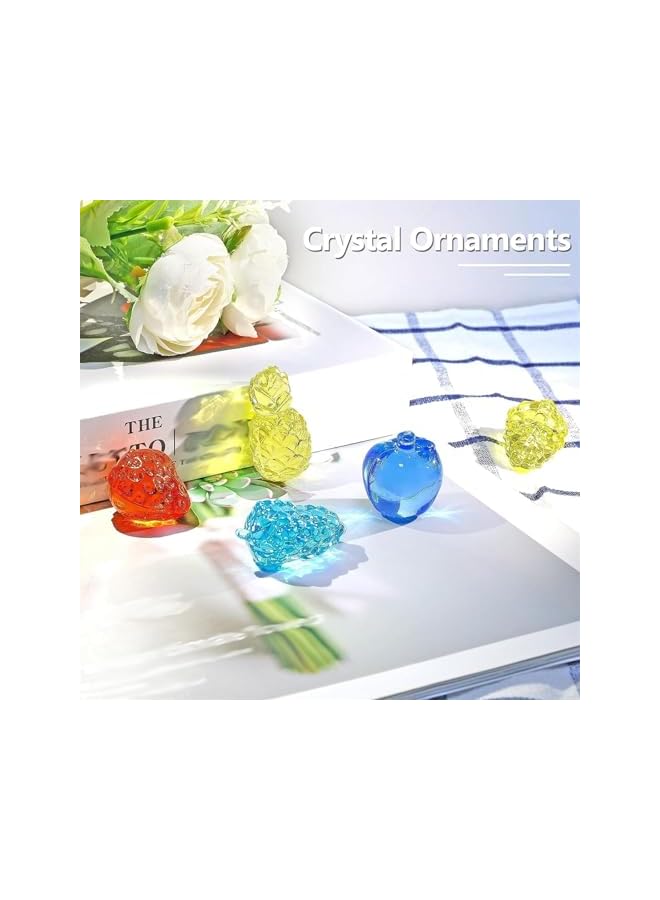 The Bros جواهر أكريليك، جواهر مزيفة، جواهر بلاستيكية، بلورات متناثرة على الطاولة، بلاستيك، زينة حفلات، زينة كريستالية لغرفة المعيشة، حشو مزهرية (اللون: أ) - Image 5