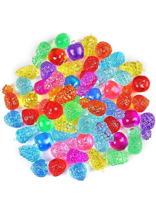 The Bros جواهر أكريليك، جواهر مزيفة، جواهر بلاستيكية، بلورات متناثرة على الطاولة، بلاستيك، زينة حفلات، زينة كريستالية لغرفة المعيشة، حشو مزهرية (اللون: أ) - Image 1