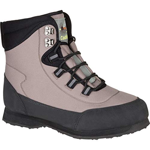 Caddis Men's Ultralite Taupe and Black EcoSmart Grip Sole Wading Shoe, 12 - Image 4