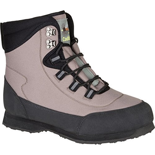 Caddis Men's Ultralite Taupe and Black EcoSmart Grip Sole Wading Shoe, 12 - Image 1