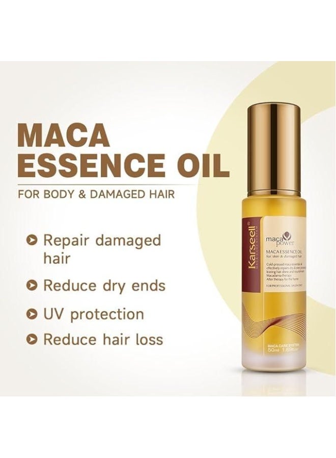 كارسيل زيت الماكا العطري للبشرة والشعر التالف من كارسيل - 50 مل - Image 3