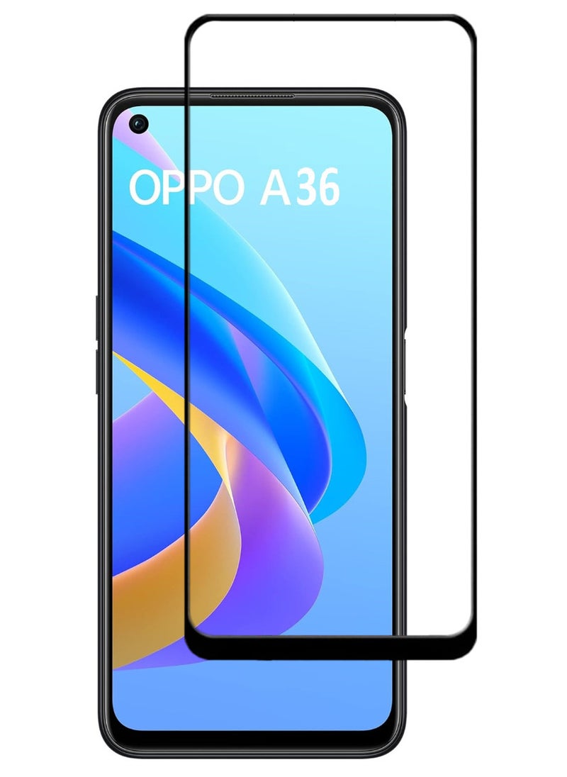 ACLIX Antistatic ESD Dustproof Premium Quality High Definition Tempered Glass Screen Protector Designed For Oppo A36 - Image 1