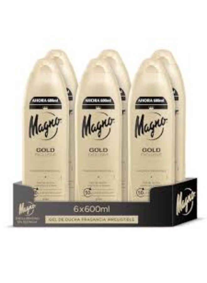 Magno Gold Shower Gel 600ml - Image 3