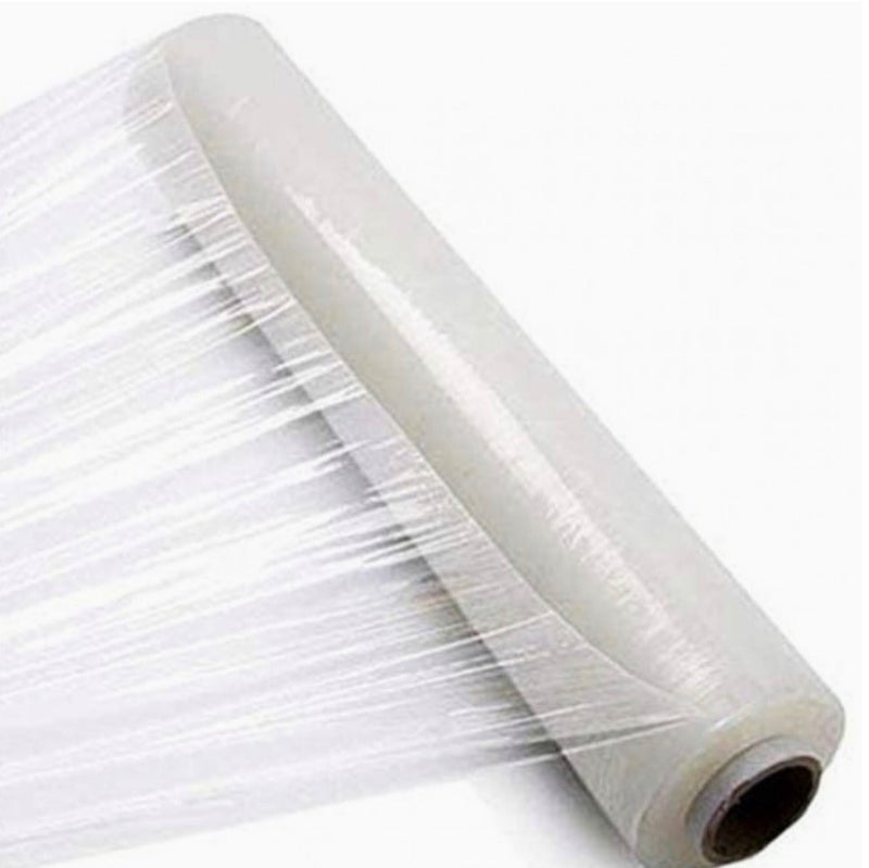 SamettexTransparent Stretch Wrap Film Clear 500g one piece - Image 1