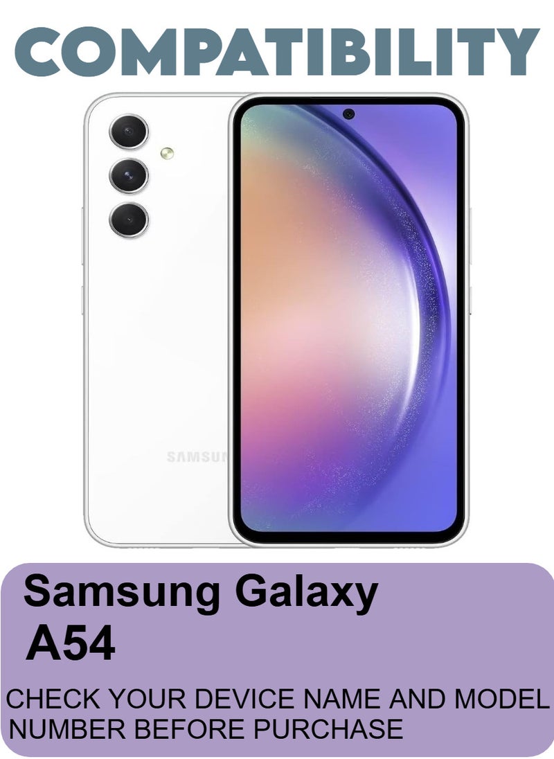 RAYON 2 Pack Tempered Glass Screen Protector 5D Designed For Samsung Galaxy A54 Full Screen Coverage And Bubble Free - Image 2