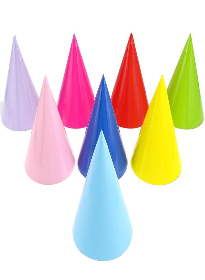CANREVEL 16 PCS Pastel Party Hats for Adult, Rainbow Party Supply for Party Decorations, Party Headwear for Birthday Celebration for Women Men - Image 1