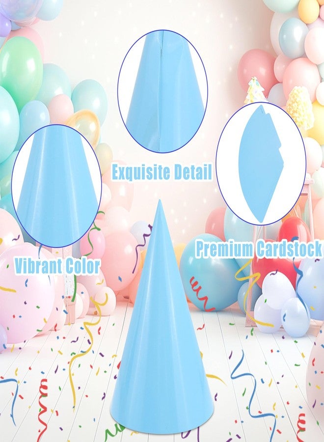 CANREVEL 16 PCS Pastel Party Hats for Adult, Rainbow Party Supply for Party Decorations, Party Headwear for Birthday Celebration for Women Men - Image 5