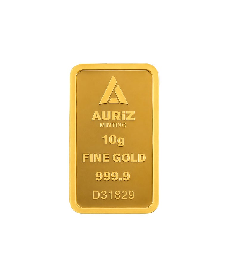 Auriz Minting 10gm 24K Investment Gold Bars(With invoice) - Image 4