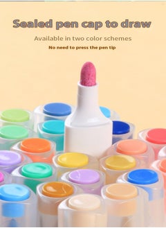 Giorgione 48-Color Acrylic Marker Set – Essential Markers for Vibrant Artwork and Crafts  - Image 4