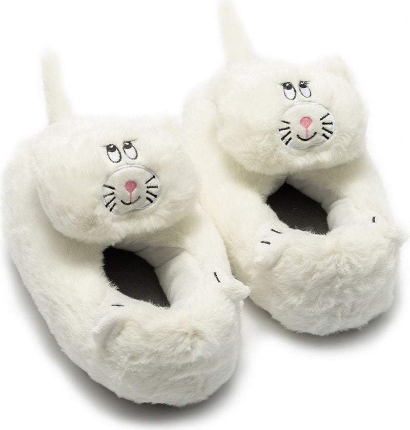 Twigy Gatto Women's Animal Slippers White 36/41 CC0588  - Image 2