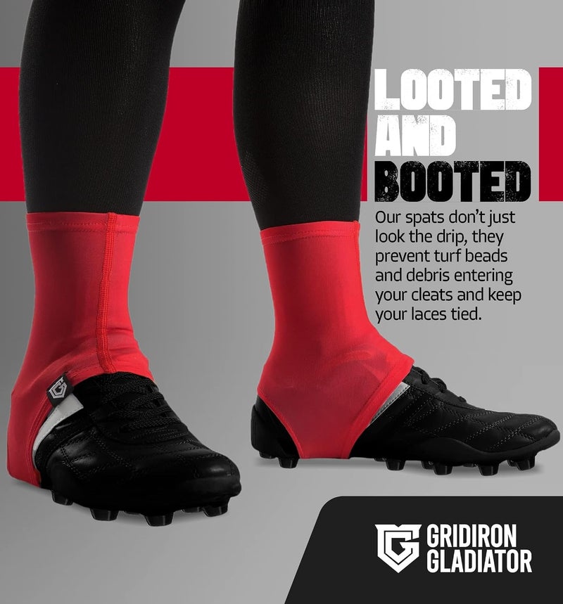 Gridiron Gladiator Cleat Covers - Football Spats - Football Cleat Cover - Cleat Spats for Soccer, Baseball & Softball - Image 4