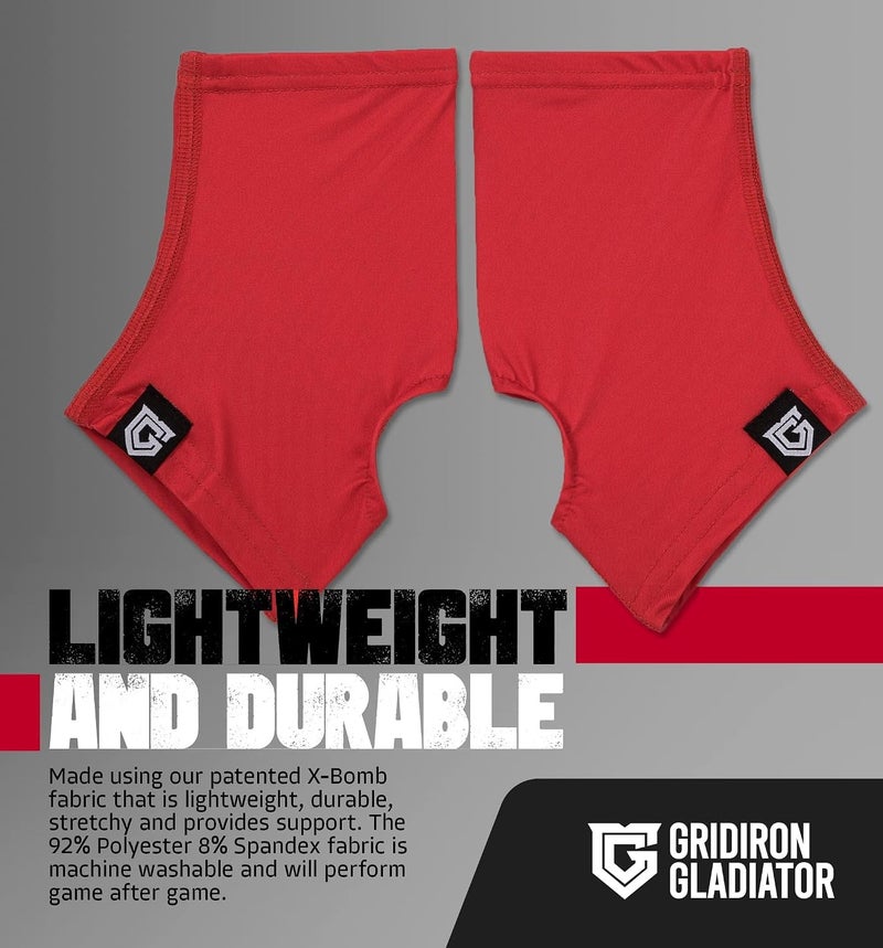 Gridiron Gladiator Cleat Covers - Football Spats - Football Cleat Cover - Cleat Spats for Soccer, Baseball & Softball - Image 3