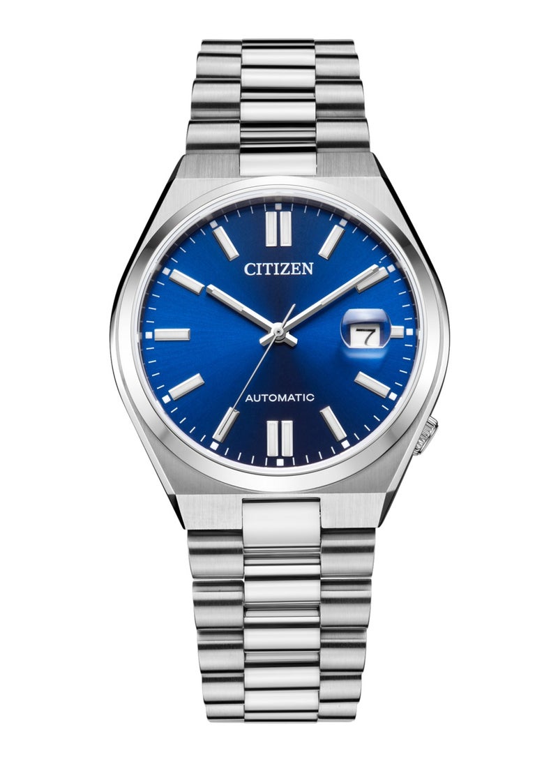 Citizen Boutique Citizen Tsuyosa Collection Men's Blue Automatic Stainless Steel Watch NJ0150-81L - Image 1