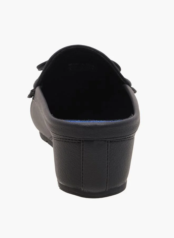 Le Confort BLACK Women Slip-On Comfort Mules for Women | Best Price UAE