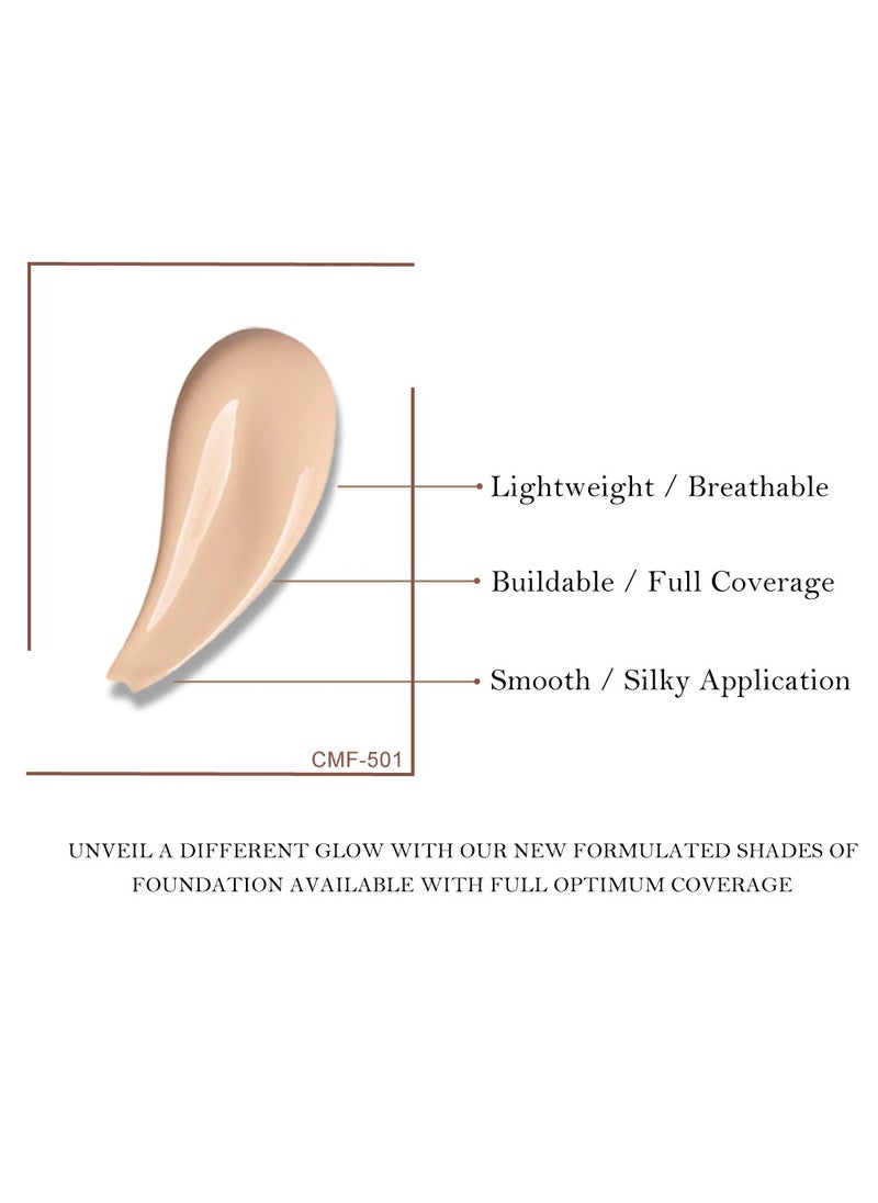Touch Factor Liquid Foundation-COVER MAX the Lasting Performance  - Image 2