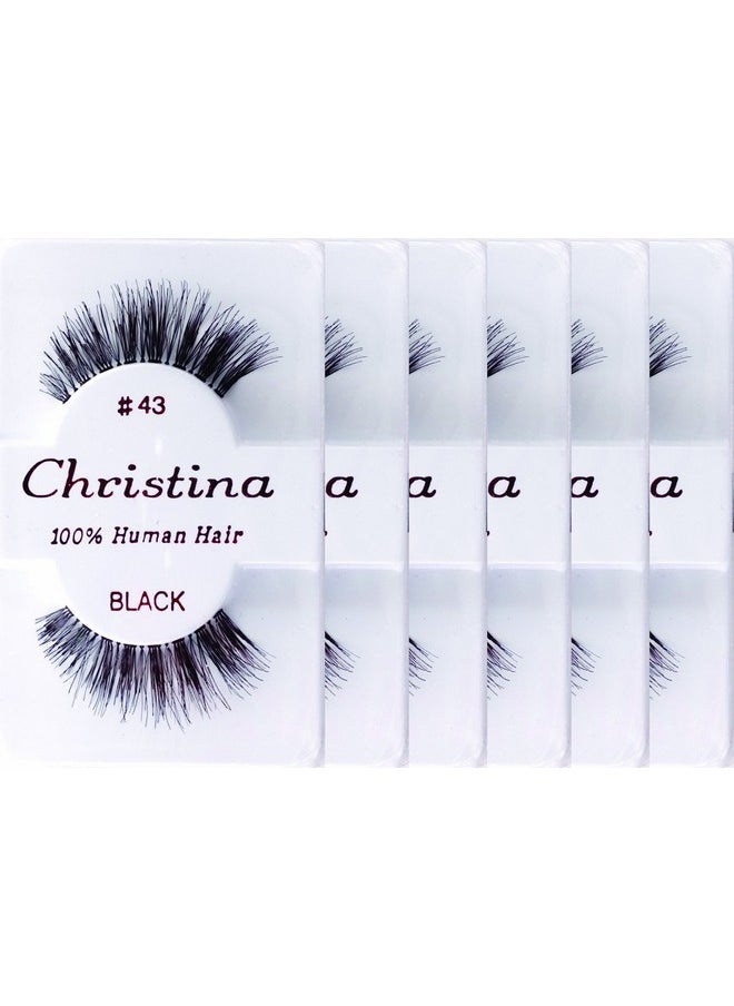 Christina - Christina 6packs Eyelashes - #43 - Image 1