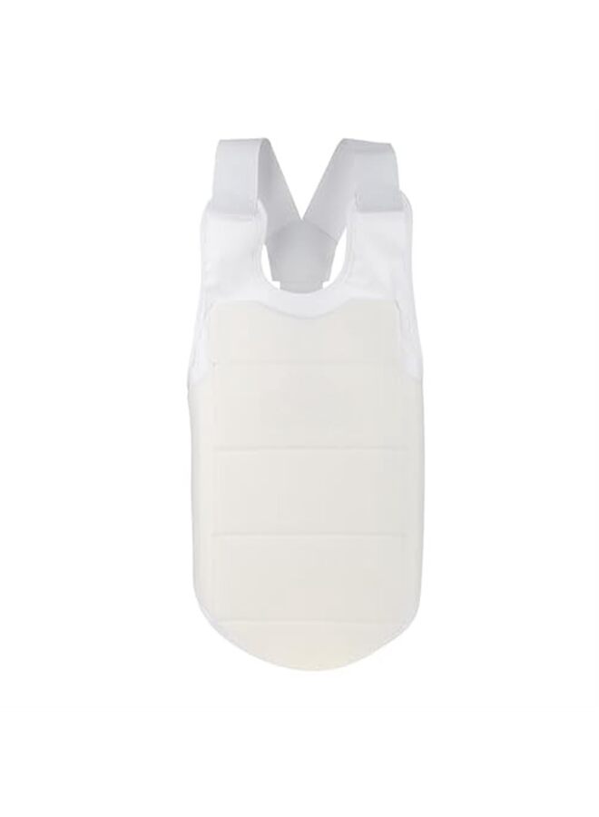 LAMAY Chest Guard, Unisex Taekwondo Karate Chest Guard Vest Boxing Body Breast Protector Accessory Adult Child Competition Chest Protector (Size : L) - Image 1