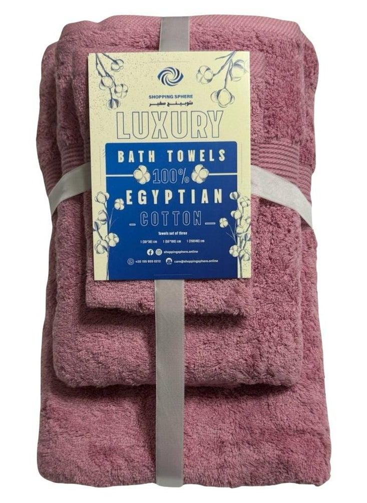 Jacquarddina Set of Bath Towels Kashmir (3 Luxuary Towels: 30X30cm & 50X100cm & 70X140cm) 100% Egyptian Cotton - pzsku/ZB84485BF7F01C5ABE502Z/45/_/1719150498/20abcfe8-a44a-460a-84ef-e47c9255621f