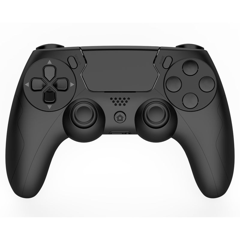 Cross-border P4 game handle Bluetooth wireless computer game handle black myth Wukong vibration six-axis ps4 handle Black