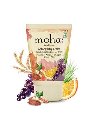 Anti Ageing Skin Cream For Youthful & Glowing Skin With The Blend Of Pure Herbal Oils 100Gm To Reduce Fine Lines Wrinkles Pigmentation Dark Spots ; Suitable For All Skin Types (Pack Of 1) - pzsku/ZB84494B28CD9D5B571B5Z/45/_/1658555463/4fb73eba-2b01-4c97-ad69-5bc6dd740758