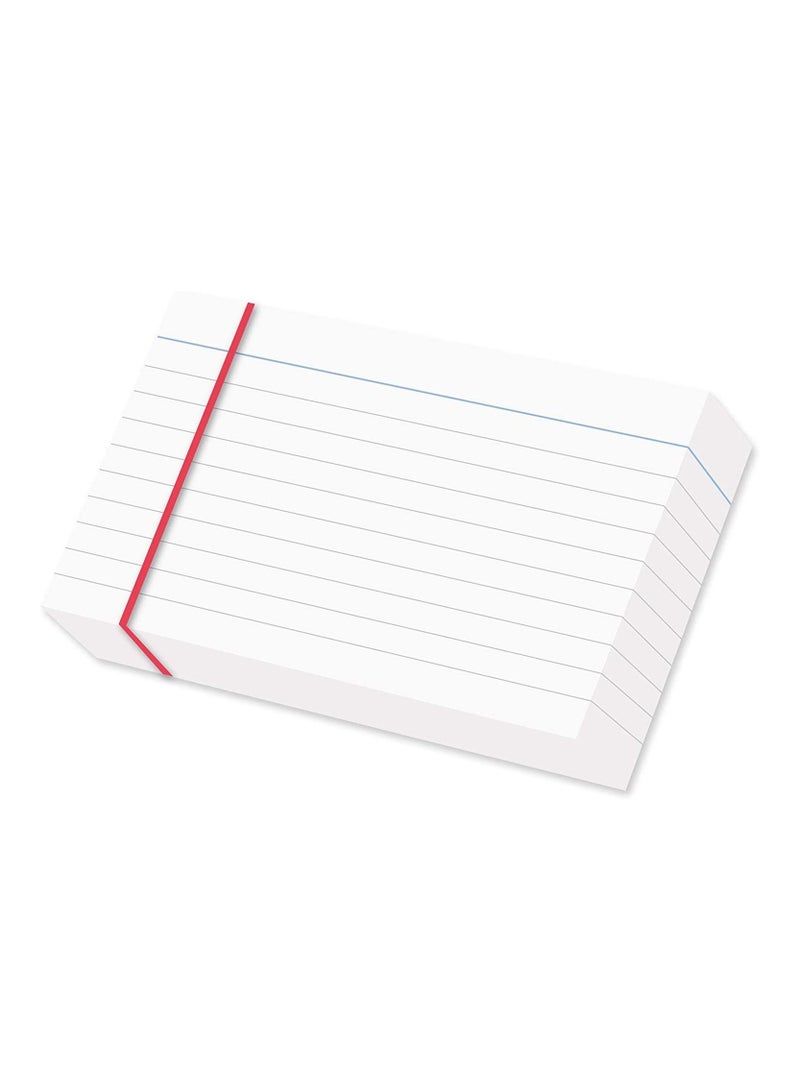 FIS Ruled Record Card White 240 gsm, 5 x 3 inch Pack of 100 pieces - FSIC53 - Image 2