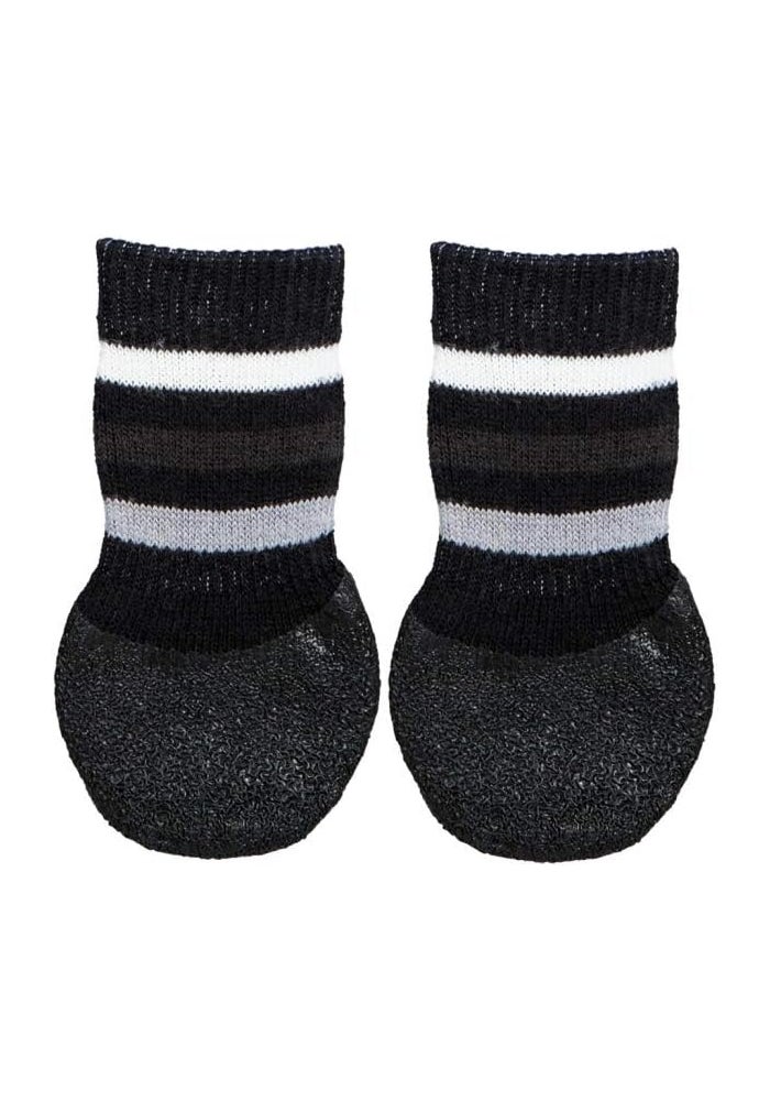 Trixie Non-Slip Socks for Dogs - Grey/S-M - Image 1
